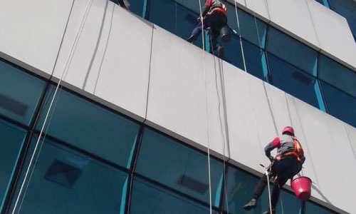 Limpeza de fachada em Barueri